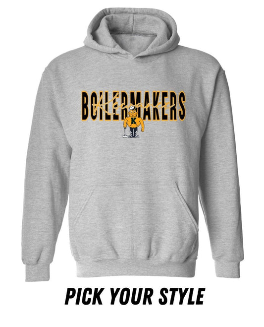 Kewanee Boilermakers - Heather Grey