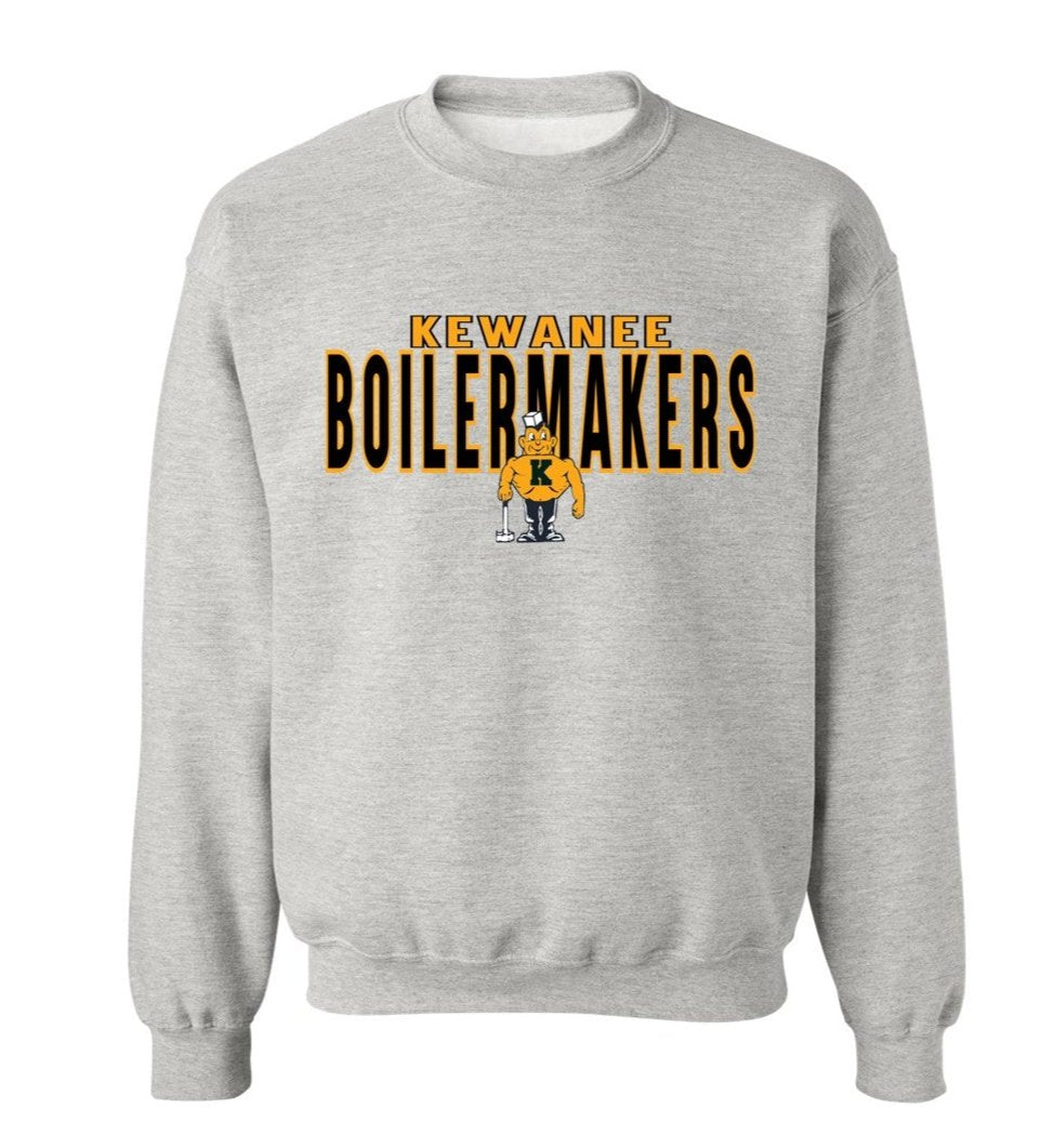 Kewanee Boilermakers - Heather Grey