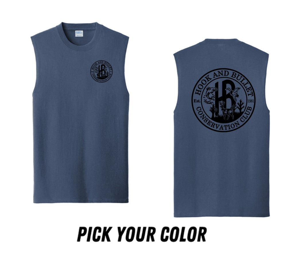 Hook and Bullet - Core Cotton Sleeveless Tee