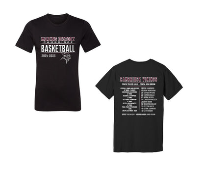 Cambridge Jr. High Basketball  - Tall Sizes - Black